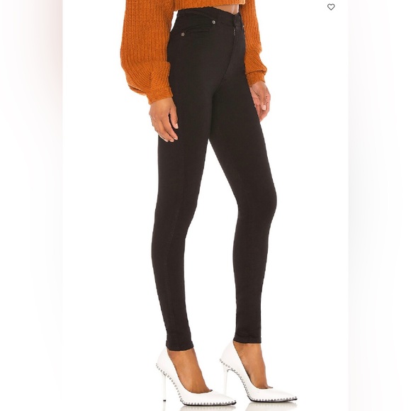 Dr. Denim Moxy Skinny Black Jeans [95% cotton] - Picture 1 of 10